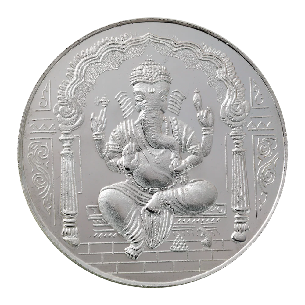 20 Gram Silver Coin — Lord Ganesha