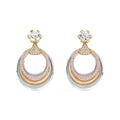 Swarna Diamonds Pavé Circle Earrings