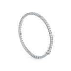 Swarna Diamonds Round Narrow Diamond Bangle