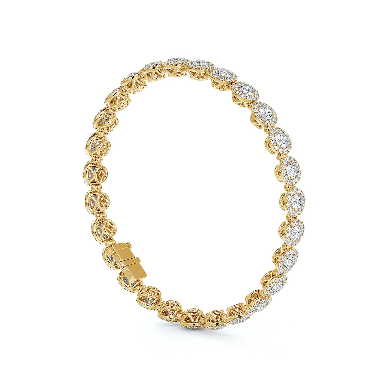 Swarna Diamonds Yellow Gold  Diamond Bracelet