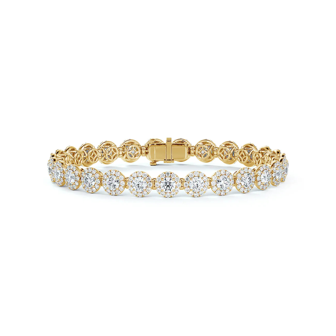 Swarna Diamonds Yellow Gold  Diamond Bracelet