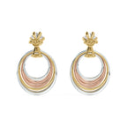 Swarna Diamonds Pavé Circle Earrings