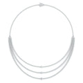 Swarna Diamonds Multi-Line Diamond Necklace