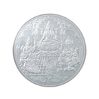 100 Gram Silver Coin — Lakshmi Saraswati Ganesha