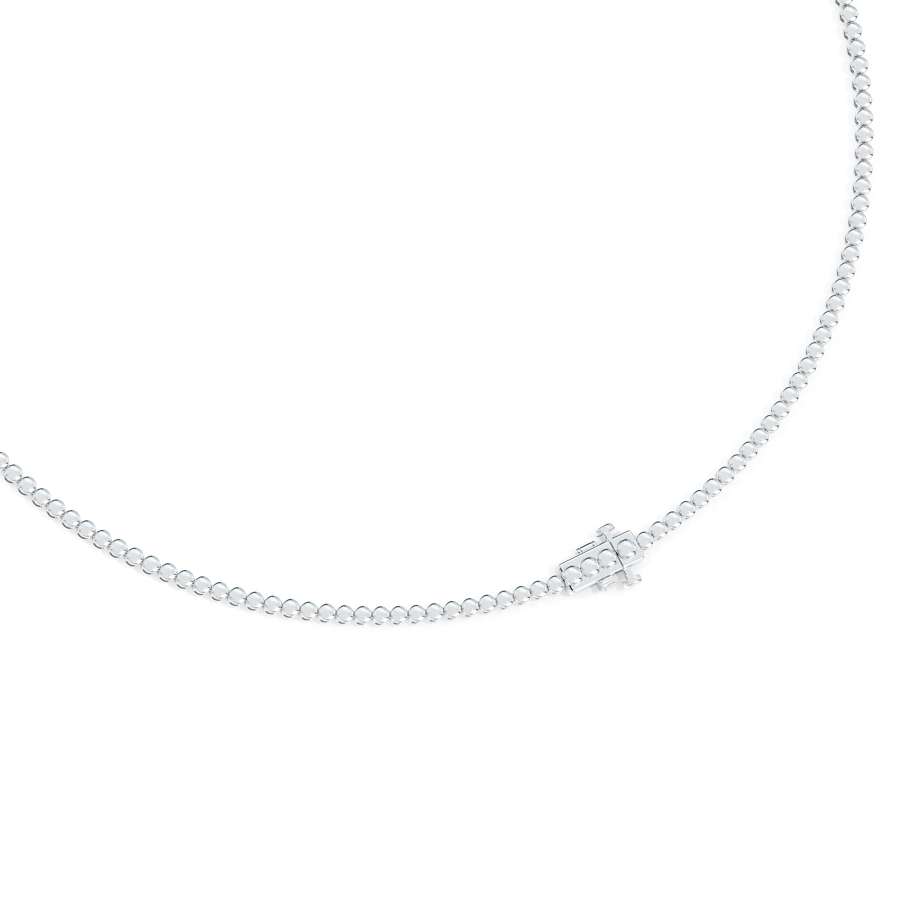 Swarna Diamonds Multi-Line Diamond Necklace