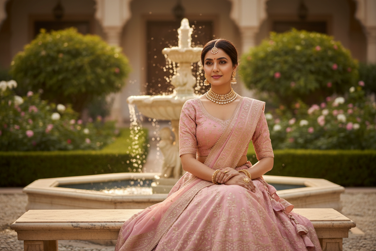 Blush Pink Courtyard Hero