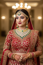 Faera Diamond Necklace - Bridal Model