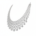 Eternal Sparkle Diamond Necklace - Side View