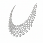 Eternal Sparkle Diamond Necklace - Side View