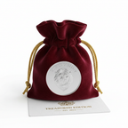 100 Gram Silver Coin Premium Velvet Packaging