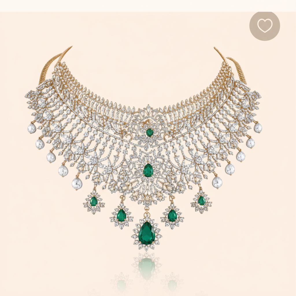 Floralis Diamond Choker