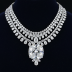 Imperial Diamond Statement Necklace – 10 Carat GIA Certified