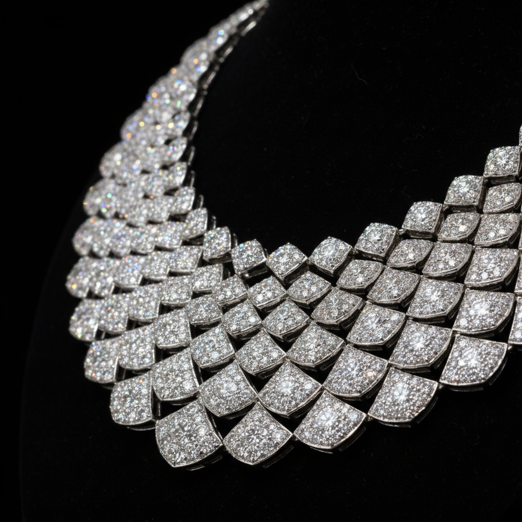 Nyrav Diamond Short Neckwear – Side Angle