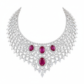 Mahroosh Diamond Necklace - Front View