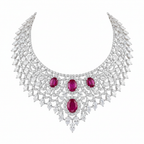 Mahroosh Diamond Necklace - Front View