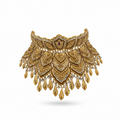 Swarnika Gold Necklace – Front View