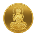 24K Purest 5 gm Laxmi Gold Coin - 24K (999.9+) - MMTC-PAMP